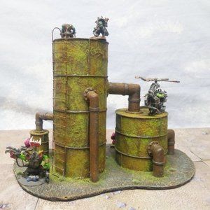 Rust tank suit handmade